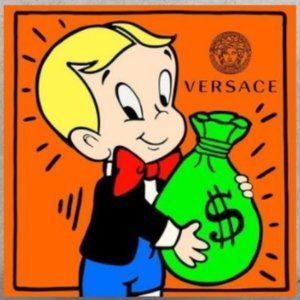 Alec Monopoly Richie Rich Versace Art Print